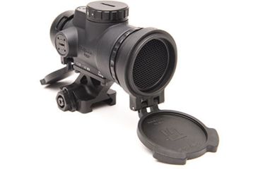 Image of Trijicon 1x25 MRO Patrol 2 MOA Adjustable Red Dot Sight w/ 1/3 Co-Witness Quick Release Mount AC32071, Black, 2200018