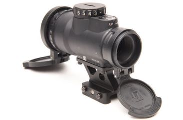 Image of Trijicon 1x25 MRO Patrol 2 MOA Adjustable Red Dot Sight w/ 1/3 Co-Witness Quick Release Mount AC32071, Black, 2200018