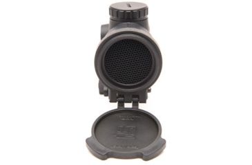 Image of Trijicon 1x25 MRO Patrol 2 MOA Adjustable Red Dot Sight w/ 1/3 Co-Witness Quick Release Mount AC32071, Black, 2200018