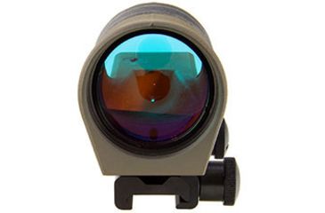 Image of Trijicon 1x42 Reflex Sight, CK-FDE, Amber 4.5 MOA Dot Reticle, ACOG Base with TA51 Fla, 800109