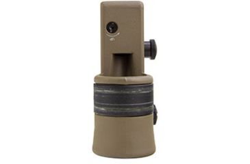 Image of Trijicon 1x42 Reflex Sight, CK-FDE, Amber 4.5 MOA Dot Reticle, ACOG Base with TA51 Fla, 800109