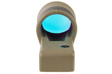 Image of Trijicon 1x42 Reflex Sight, CK-FDE, Amber 4.5 MOA Dot Reticle, Reflex Base without Mou, 800094