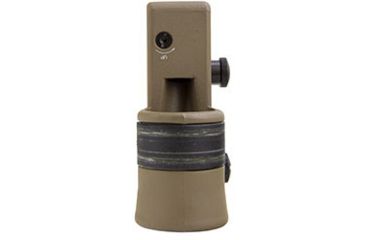 Image of Trijicon 1x42 Reflex Sight, CK-FDE, Amber 6.5 MOA Dot Reticle, ACOG Base with TA51 Fla, 800091