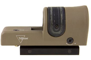 Image of Trijicon 1x42 Reflex Sight, CK-FDE, Amber 6.5 MOA Dot Reticle, ACOG Base with TA51 Fla, 800091