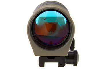 Image of Trijicon 1x42 Reflex Sight, CK-FDE, Amber 6.5 MOA Dot Reticle, ACOG Base with TA51 Fla, 800091