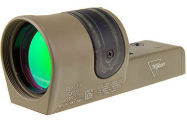 Image of Trijicon 1x42 Reflex Sight, CK-FDE, Amber 6.5 MOA Dot Reticle, Reflex Base without Mou, 800067