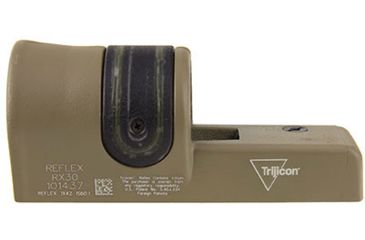 Image of Trijicon 1x42 Reflex Sight, CK-FDE, Amber 6.5 MOA Dot Reticle, Reflex Base without Mou, 800067
