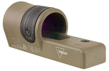 Image of Trijicon 1x42 Reflex Sight, CK-FDE, Amber 6.5 MOA Dot Reticle, Reflex Base without Mou, 800067