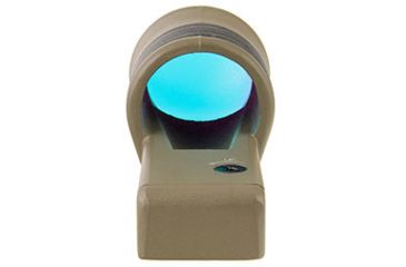 Image of Trijicon 1x42 Reflex Sight, CK-FDE, Amber 6.5 MOA Dot Reticle, Reflex Base without Mou, 800067