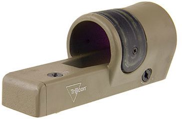 Image of Trijicon 1x42 Reflex Sight, CK-FDE, Amber 6.5 MOA Dot Reticle, Reflex Base without Mou, 800067