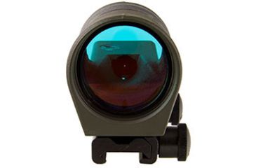 Image of Trijicon 1x42 Reflex Sight, CK- ODG, Amber 4.5 MOA Dot Reticle, ACOG Base with TA51 Fla, 800108