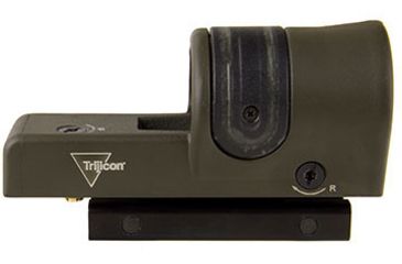 Image of Trijicon 1x42 Reflex Sight, CK- ODG, Amber 4.5 MOA Dot Reticle, ACOG Base with TA51 Fla, 800108