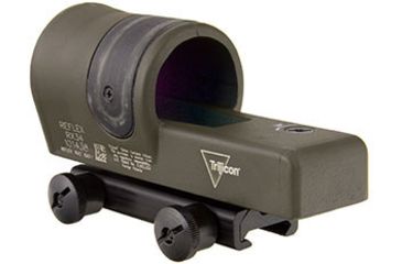 Image of Trijicon 1x42 Reflex Sight, CK- ODG, Amber 4.5 MOA Dot Reticle, ACOG Base with TA51 Fla, 800108