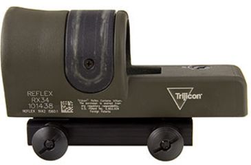 Image of Trijicon 1x42 Reflex Sight, CK- ODG, Amber 4.5 MOA Dot Reticle, ACOG Base with TA51 Fla, 800108