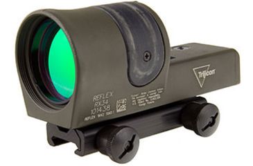 Image of Trijicon 1x42 Reflex Sight, CK- ODG, Amber 4.5 MOA Dot Reticle, ACOG Base with TA51 Fla, 800108