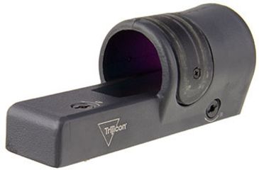 Image of Trijicon 1x42 Reflex Sight, CK-Sniper Gray, Amber 6.5 MOA Dot Reticle, ACOG Base with TA51 Fla, 800089