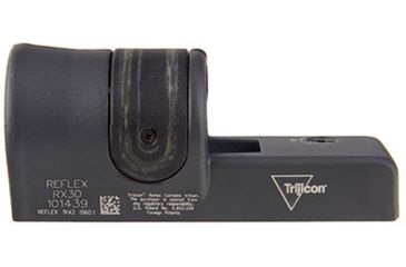 Image of Trijicon 1x42 Reflex Sight, CK-Sniper Gray, Amber 6.5 MOA Dot Reticle, Reflex Base without Mou, 800065