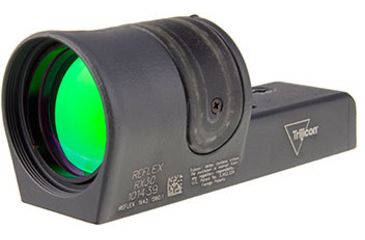 Image of Trijicon 1x42 Reflex Sight, CK-Sniper Gray, Amber 6.5 MOA Dot Reticle, Reflex Base without Mou, 800065