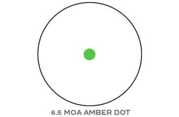 Image of Trijicon 1x42 Reflex Sight ,Green 6.5 MOA Dot Reticle,ACOG Base w/TA51 Flattop Mount, 800113