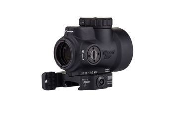 Image of Trijicon 2.0 MOA Adjustable Green Dot Sight w/Low Levered Quick Release Mount, Black MRO-C-2200032