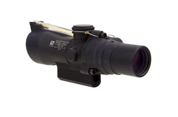 Image of Trijicon 2x20 Compact ACOG Rifle Scope,Dual Illuminated Amber 9.2 MOA Triangle Reticle w/ M16 Carry Handle Base and Mounting Screw 400146