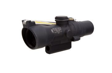 Image of Trijicon 2x20 Compact ACOG Rifle Scope,Dual Illuminated Amber 9.2 MOA Triangle Reticle w/ M16 Carry Handle Base and Mounting Screw 400146