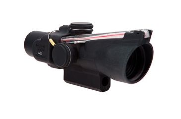 Image of Trijicon 2x20 Compact ACOG Rifle Scope,Dual Illuminated Red 6.9 MOA Dot Reticle w/ M16 Carry Handle Base and Mounting Screw 400152