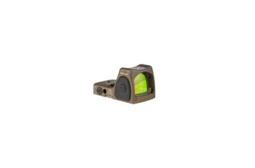 Image of Trijicon RM06 RMR Type 2 Adjustable LED Red Dot Sight, 3.25 MOA Red Dot, No Mount, Hard Anodized, Coyote Brown, 700780