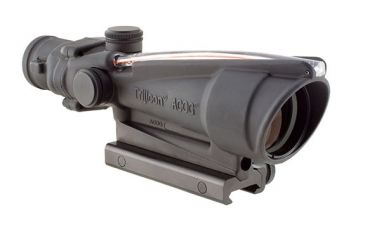 Image of Trijicon ACOG TA11 3.5x35mm Rifle Scope, Black, Red Crosshair .300 AAC Blackout Reticle, MOA Adjustment, 100414