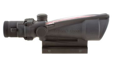 Image of Trijicon ACOG TA11 3.5x35mm Rifle Scope, Black, Red Crosshair .300 AAC Blackout Reticle, MOA Adjustment, 100414