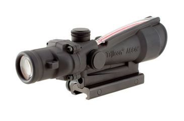 Image of Trijicon ACOG TA11 3.5x35mm Rifle Scope, Black, Red Crosshair .300 AAC Blackout Reticle, MOA Adjustment, 100414