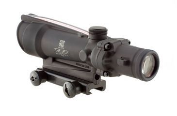 Image of Trijicon ACOG TA11 3.5x35mm Rifle Scope, Black, Red Crosshair .300 AAC Blackout Reticle, MOA Adjustment, 100414