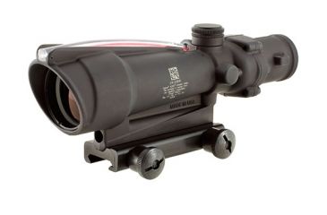 Image of Trijicon ACOG TA11 3.5x35mm Rifle Scope, Black, Red Crosshair .300 AAC Blackout Reticle, MOA Adjustment, 100414