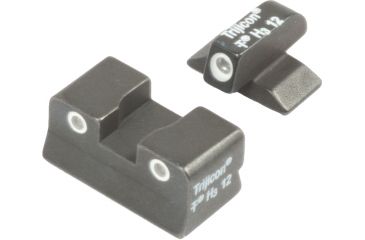 Image of Trijicon Bright &amp; Tough 3 Dot Night Set, Green Front &amp; Rear - Beretta Cougar 8000, 8040, &amp; 8045