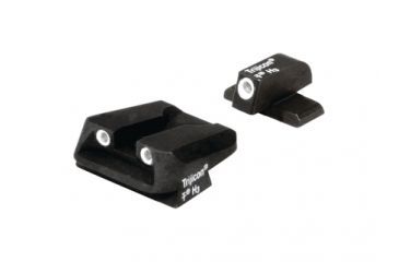 Image of Trijicon Bright &amp; Tough 3 Dot Night Sight Set, Green Front &amp; Green Novak Rear for Sig P229