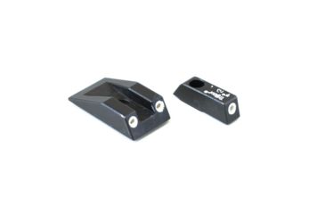 Image of Trijicon Bright &amp; Tough 3 Dot Night Sight Set, Green Front &amp; Yellow Rear - Taurus PT111/132/138/140/145