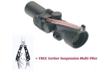 Image of Trijicon ACOG Compact Tritium-Illuminated Reticle &amp; BAC 3x24 Day &amp; Night Combat Scopes w/ Special Ring Base TA39 - Special Order with FREE Gerber Suspension Multi-Plier 1471