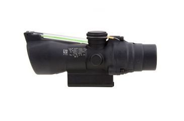 Image of Trijicon 3x24 XB Compact ACOG Crossbow Scope, Dual Illuminated Green Chevron 300-340fps Bolt Drop Reticlew/M16 Carry Handle Base 400143