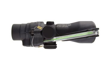 Image of Trijicon 3x24 XB Compact ACOG Crossbow Scope, Dual Illuminated Green Chevron 300-340fps Bolt Drop Reticlew/M16 Carry Handle Base 400143