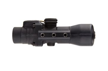 Image of Trijicon 3x24 XB Compact ACOG Crossbow Scope, Dual Illuminated Green Chevron 300-340fps Bolt Drop Reticlew/M16 Carry Handle Base 400143