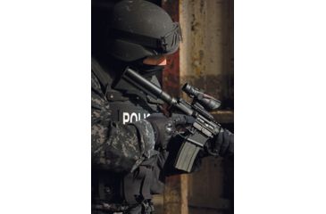 Image of Trijicon ACOG TA33 3x30mm Rifle Scope, Black, Amber Crosshair .308 / 168 Grain Reticle, MOA Adjustment, 400122