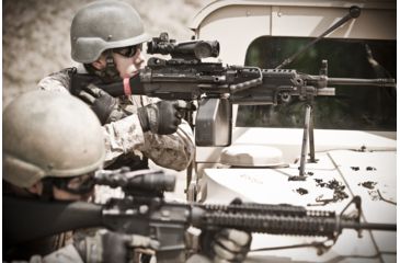 Image of Trijicon ACOG TA33 3x30mm Rifle Scope, Black, Amber Crosshair .308 / 168 Grain Reticle, MOA Adjustment, 400122