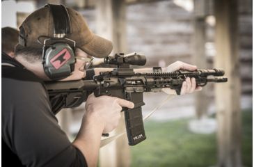 Image of Trijicon ACOG TA33 3x30mm Rifle Scope, Black, Amber Crosshair .308 / 168 Grain Reticle, MOA Adjustment, 400122