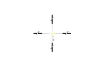 Image of Trijicon ACOG TA33 3x30mm Rifle Scope, Black, Amber Crosshair .223 / 69 Grain Reticle, MOA Adjustment, 400121