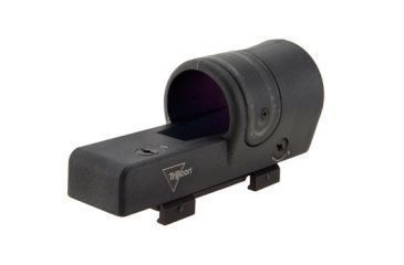 Image of Trijicon 42mm Reflex 6pt5 Moa Amber Dot Sight Black Weaver Mount Rx30 11 Back V5