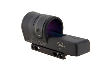 Image of Trijicon 42mm Reflex 6pt5 Moa Amber Dot Sight Black Weaver Mount Rx30 11 Back V6