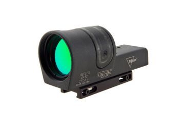 Image of Trijicon 42mm Reflex 6pt5 Moa Amber Dot Sight Black Weaver Mount Rx30 11 Front V1
