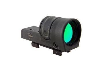 Image of Trijicon 42mm Reflex Amber 4pt5 Reticle Sight Black W Weaver Mount Rx34 11 Main