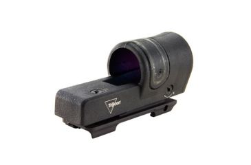 Image of Trijicon 42mm Reflex Amber 4pt5 Moa Dot Reticle Sight Black Throw Lever Flattop Mount Rx34 23 Back V5