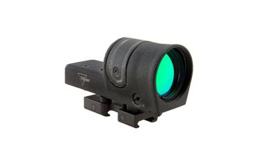 Image of Trijicon 42mm Reflex Amber 4pt5 Moa Dot Reticle Sight Black W Flattop Mount Rx34 14 Main